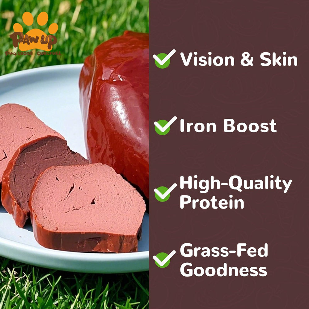 PAWUP protein-rich treats offer natural iron and vitamins for healthier looking coats.