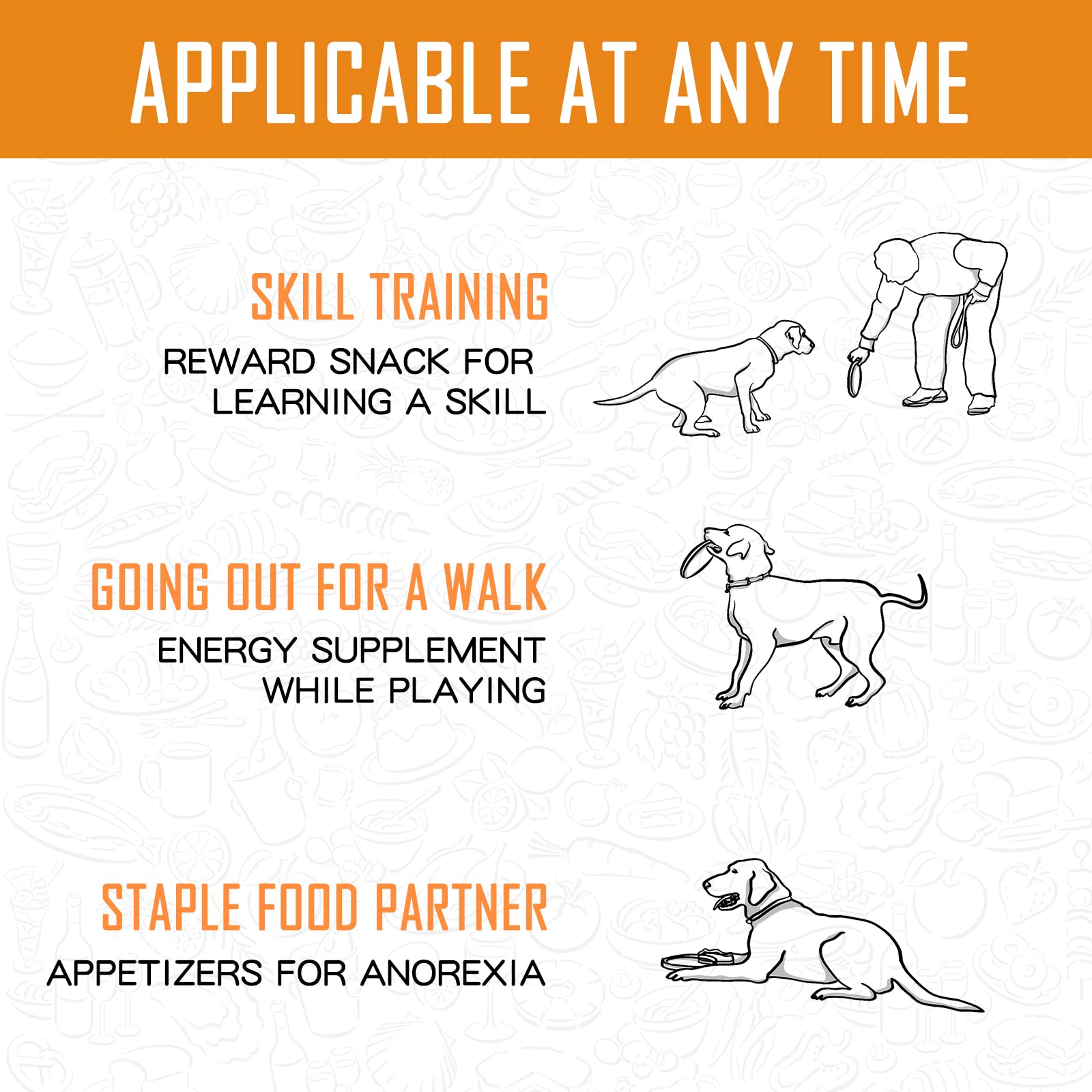PAWUP Gluten-free dog treats ingredients list for clean nutrition