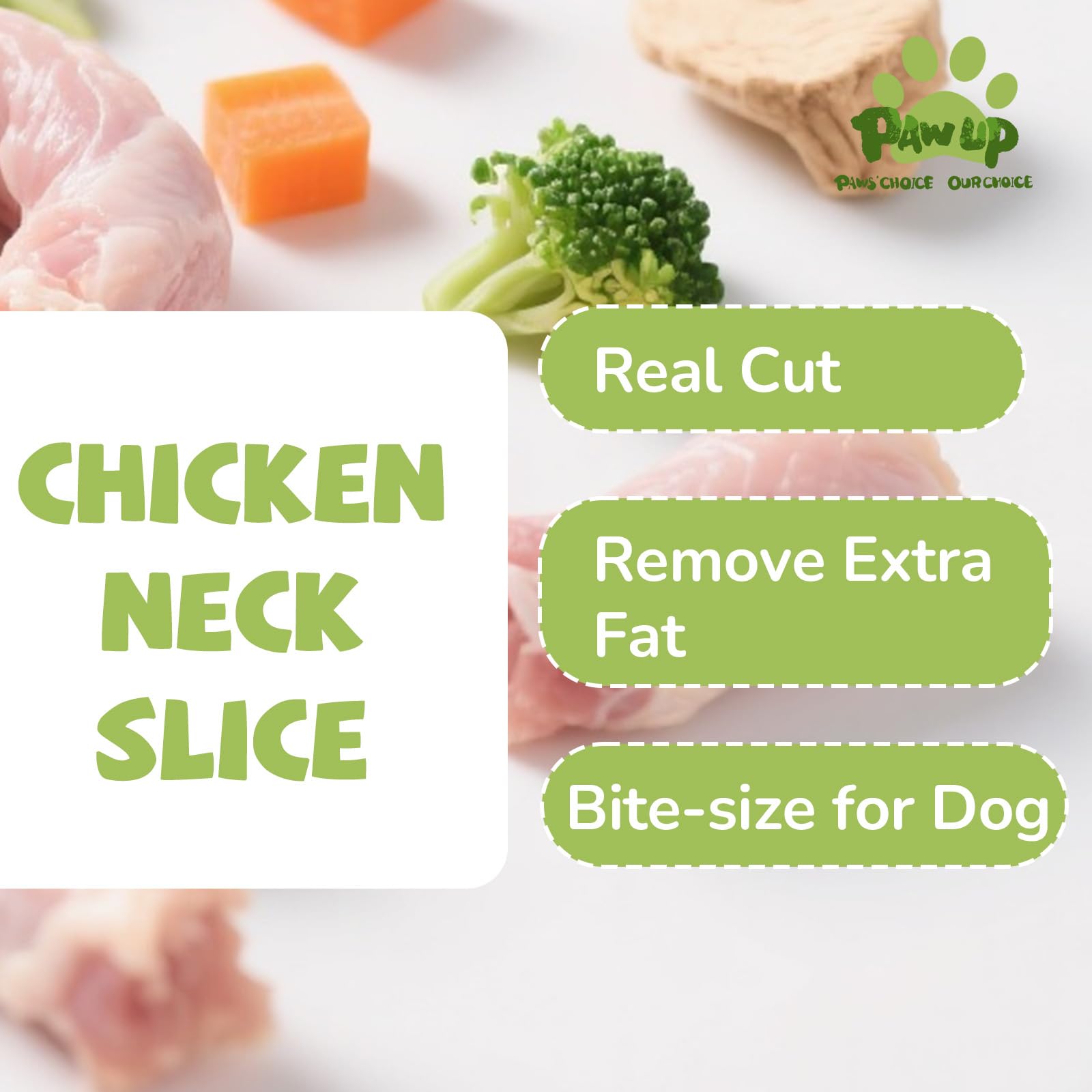 PAWUP gluten-free and rawhide-free label signals safe, additive-free choice