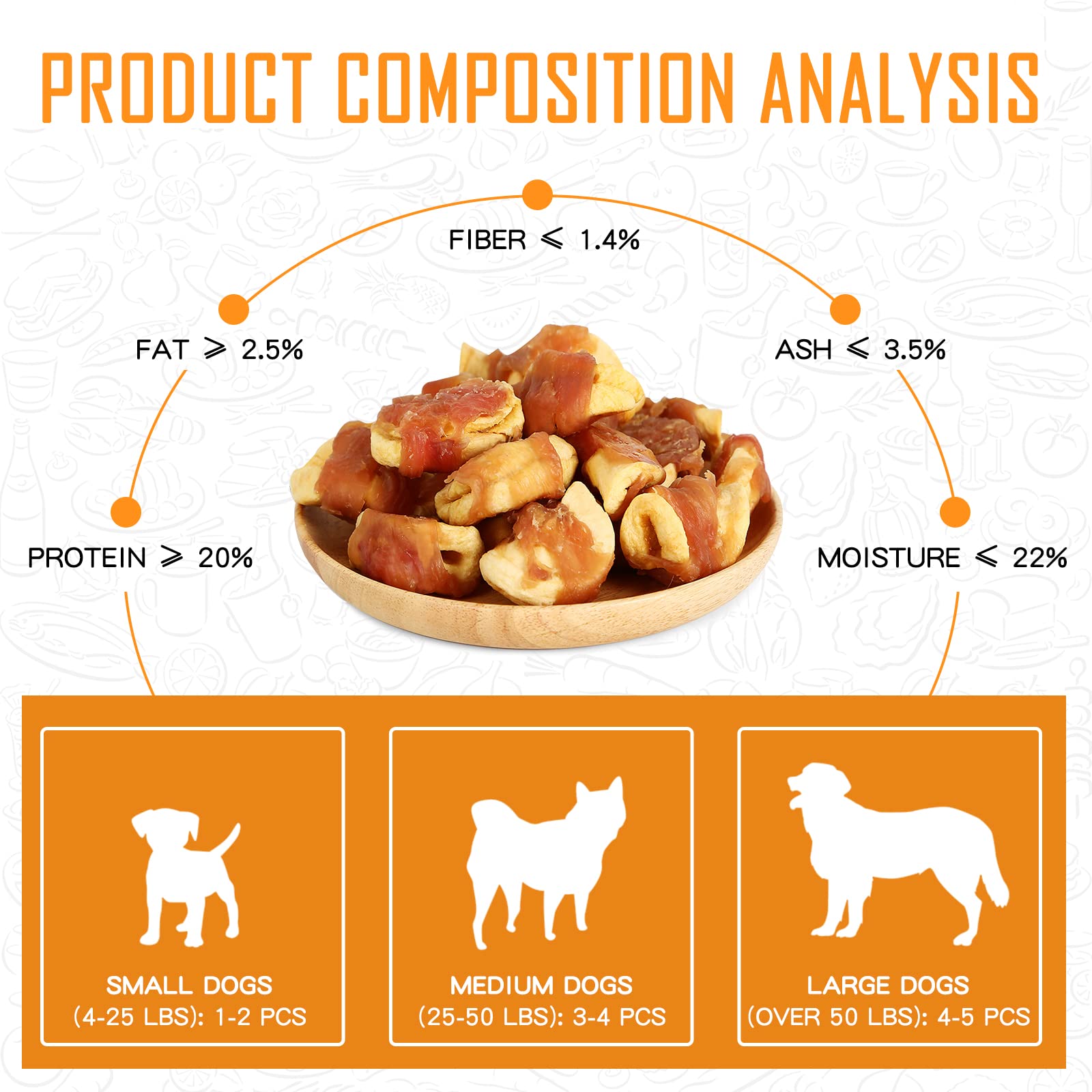PAWUP High-fiber dog treat close-up emphasizing digestive support