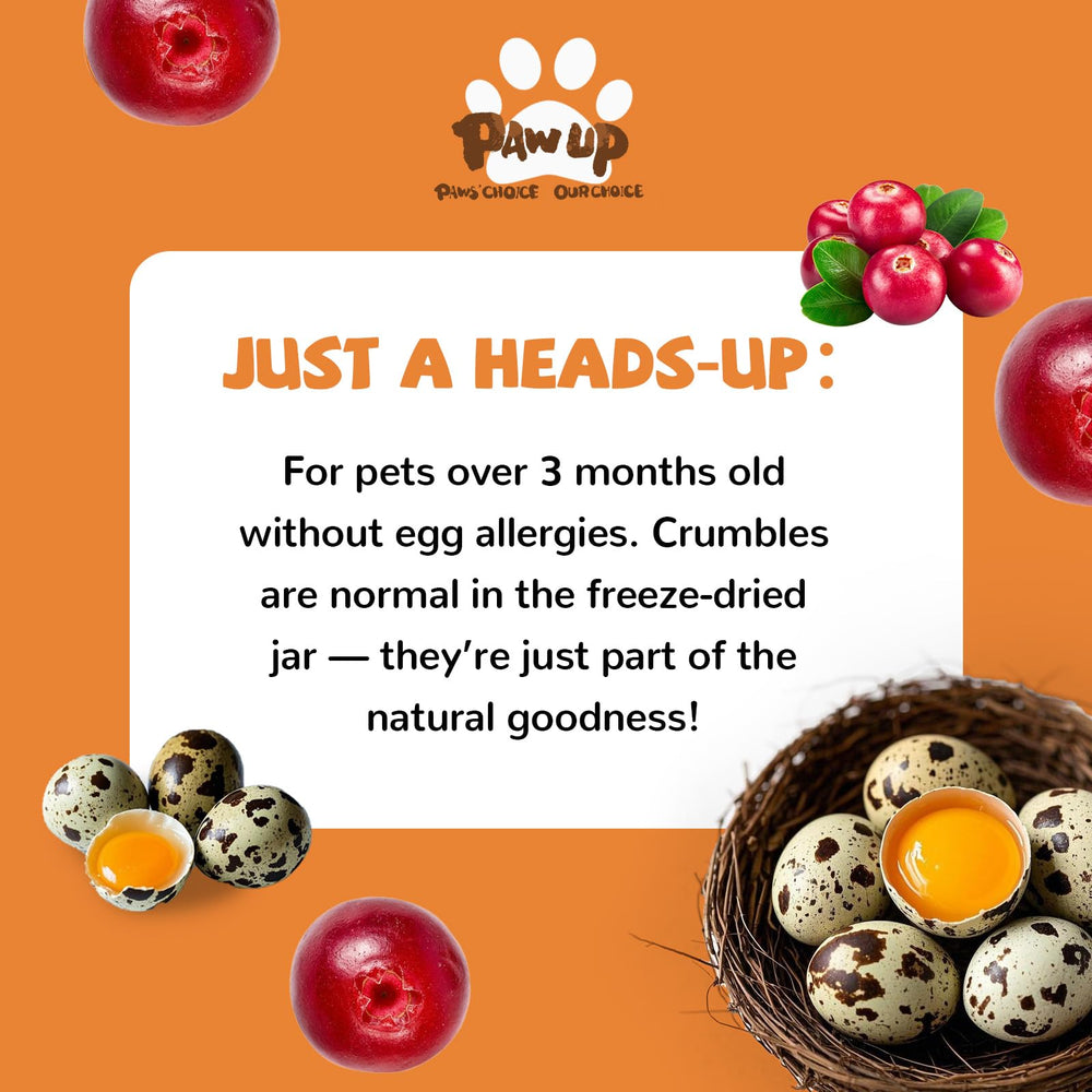 PAWUP treats may support a softer coat and less shedding.