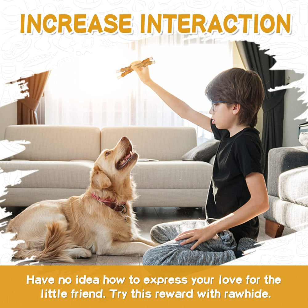 PAWUP stress-relief dog treats shown for anxious or hyperactive dogs