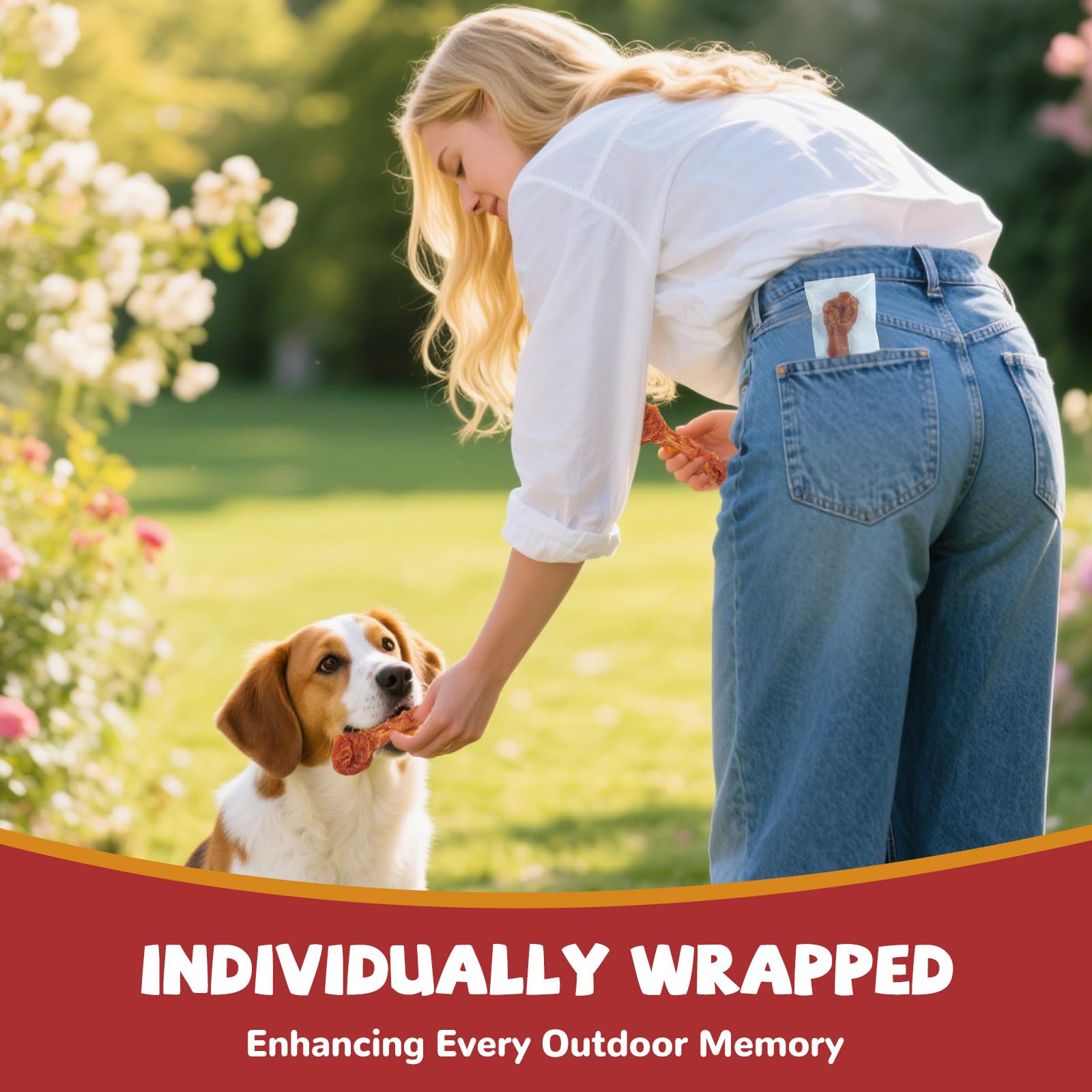 PAWUP Turkey Dog Treats two-stick pack for on-the-go rewards and training.