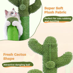 PAWZ Road cactus-dangling-ball interactive toy for play