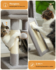 PAWZ Road inclined ramp aids ascents and enhances scratching experience.