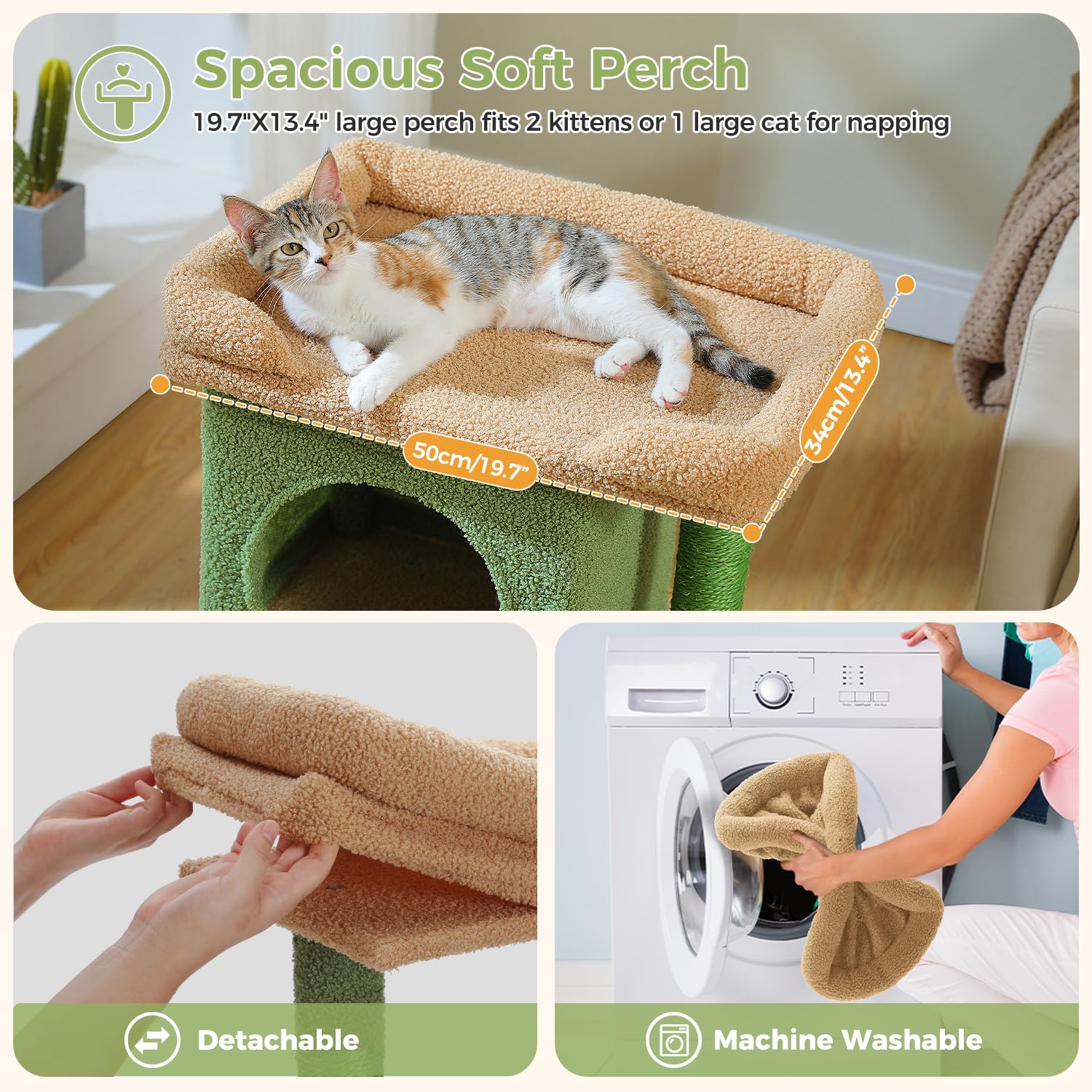 PAWZ Road two sisal posts satisfy scratching instincts and protect furniture.