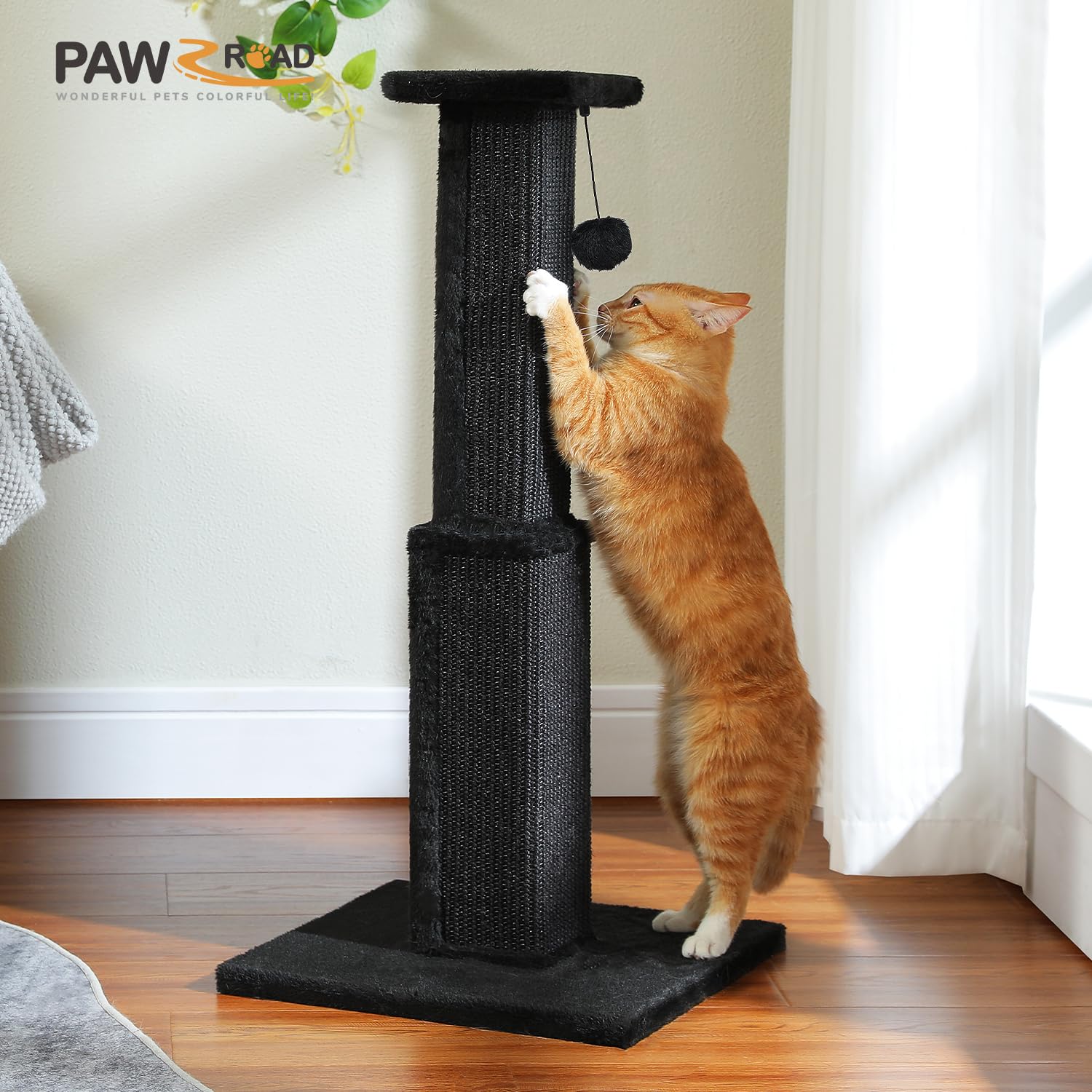 PAWZ Road easy assembly with two screws for quick setup.