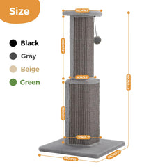 PAWZ Road sisal pillar detail shows natural texture ideal for satisfying scratching instincts.