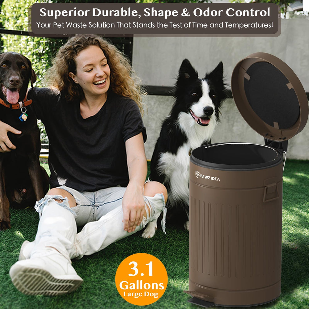 PAWZIDEA EVA gasket seal highlights enhanced odor control and tighter lid fit.