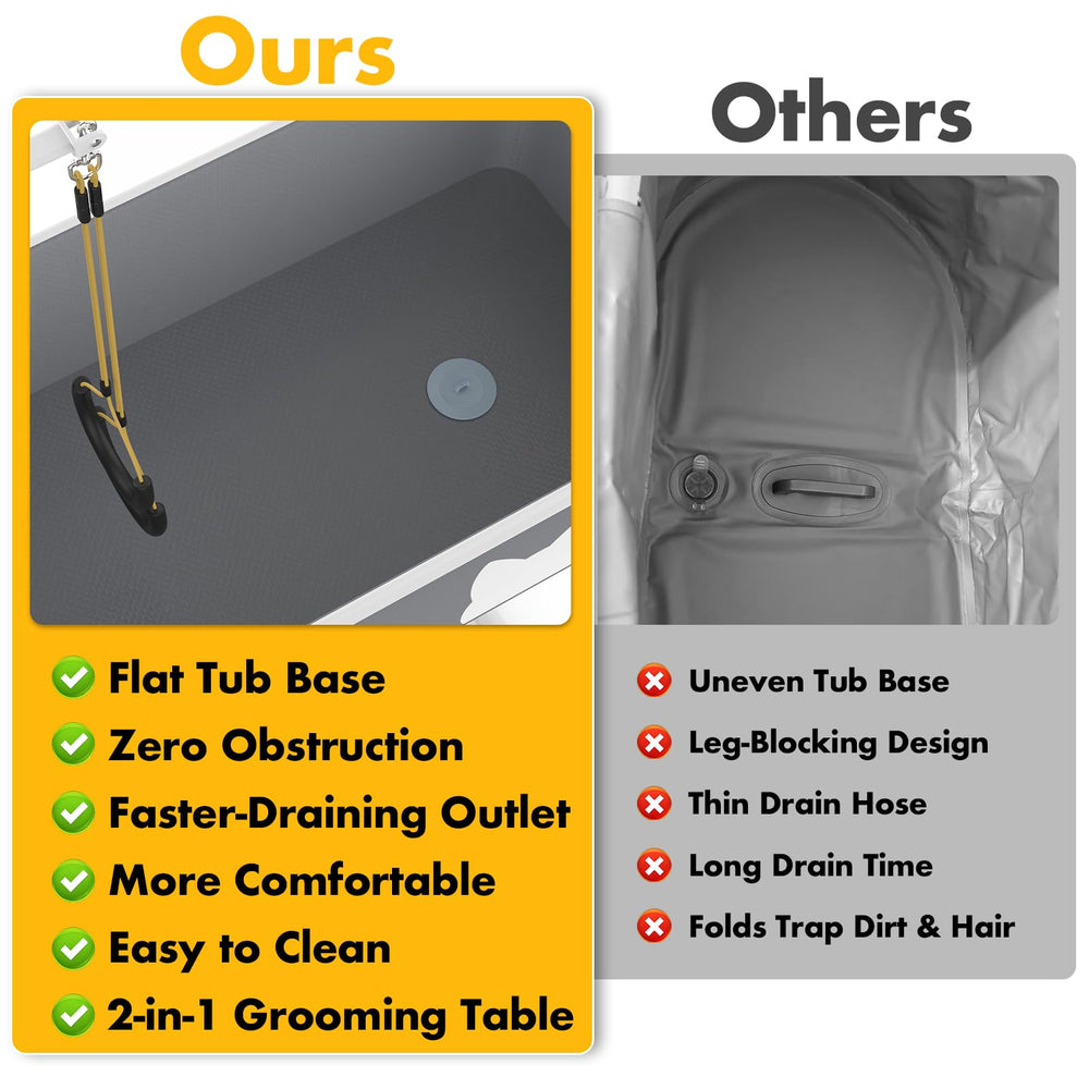 PAWZIDEA folds flat to 6.3 inches for easy storage.
