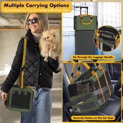 PAWZIDEA side doors and 360° airflow for visibility and cooling