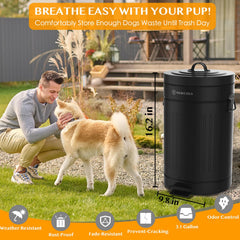 PAWZIDEA step-on pedal in action delivering hands-free operation.