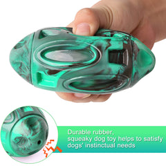 Pawzone durable rubber ball toy squeaker for engaging play