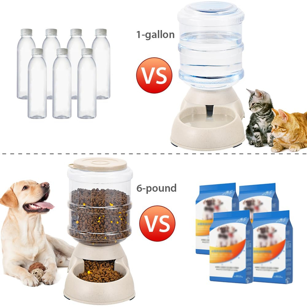 Pawzone feeder 1 gallon capacity close-up showing food storage