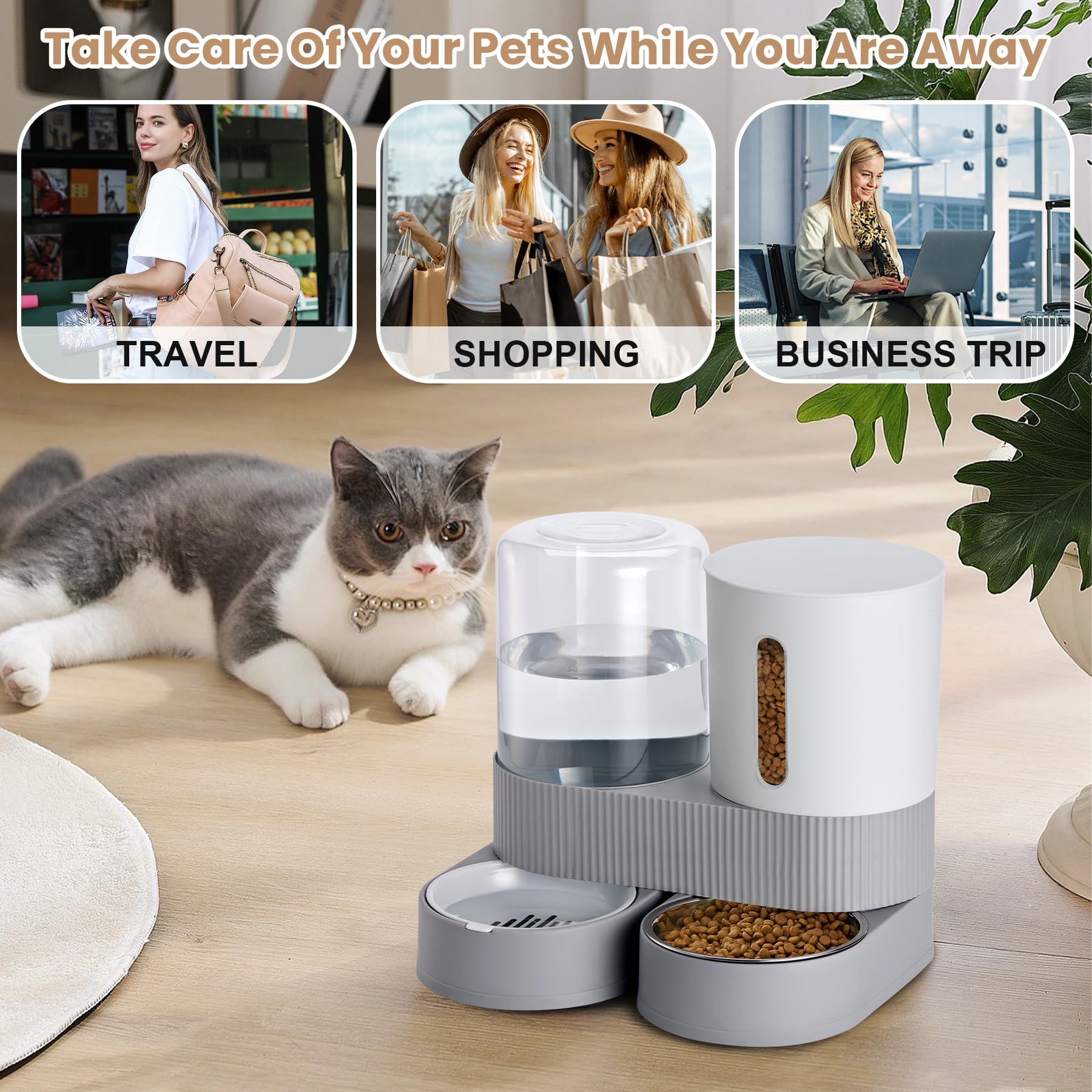 Pawzone large-capacity set supports travel and busy days.
