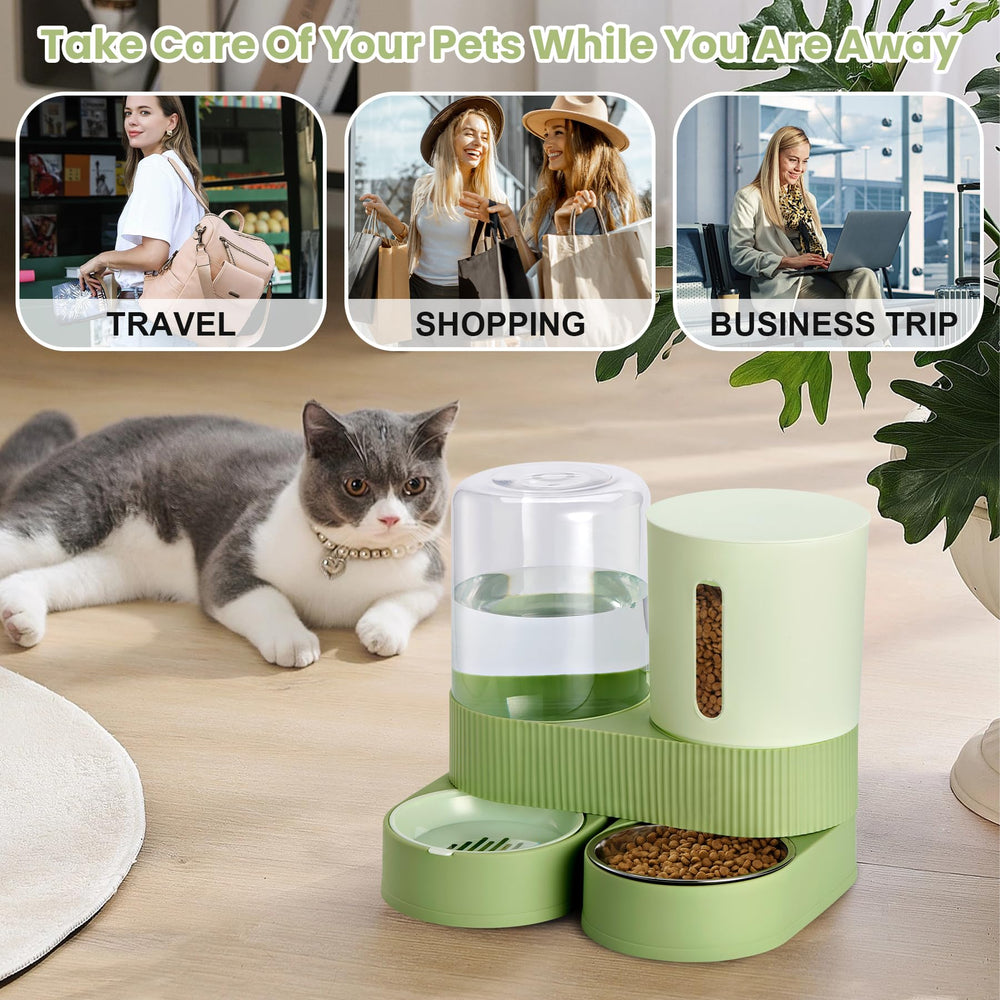 Pawzone non-slip feet base ensures stable placement during feeding