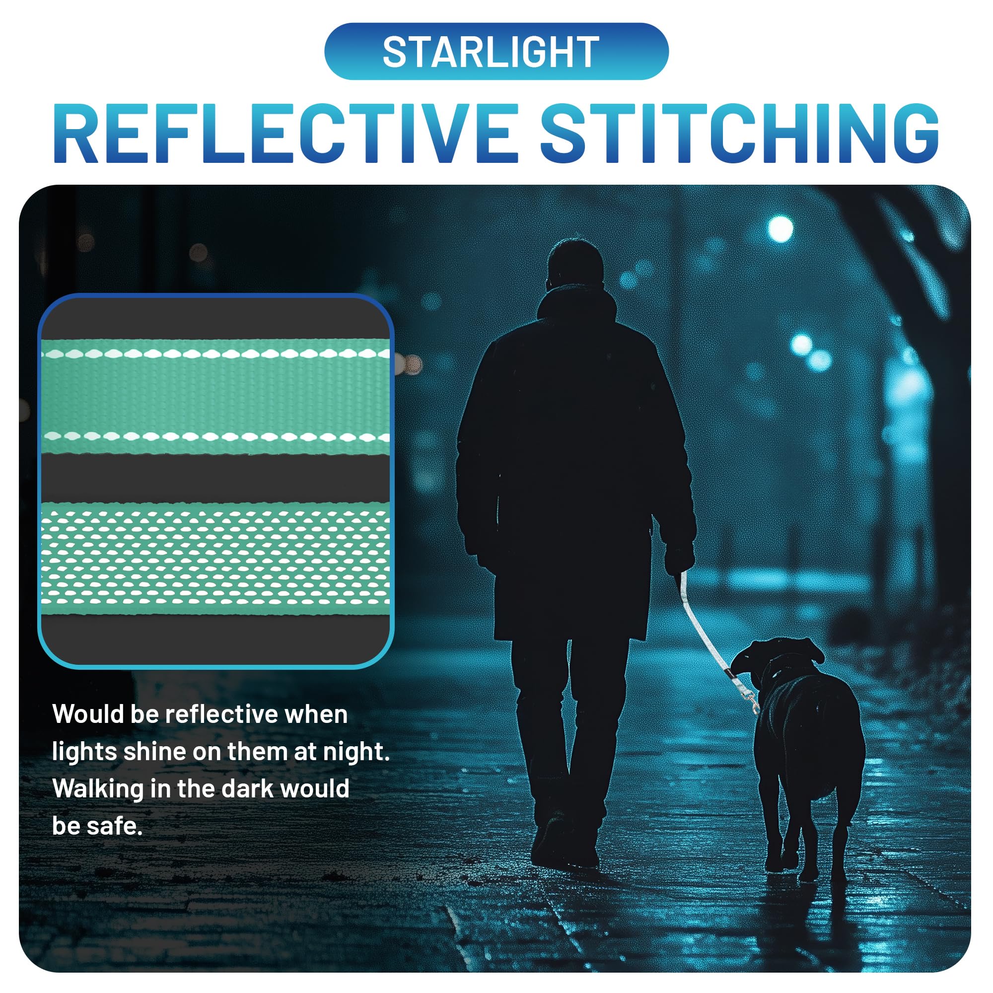 PAWZPAL wide padded handle minimizes hand fatigue on long treks.