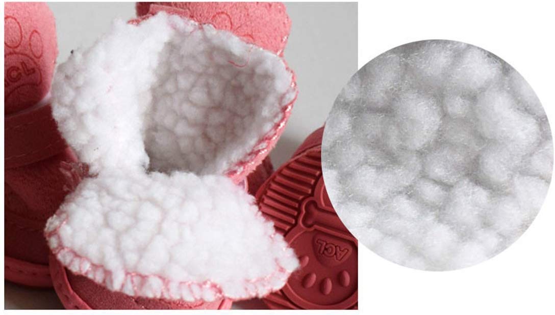 Payanwin Australia Boots pink top view highlighting warm fleece interior for cozy winter outings.