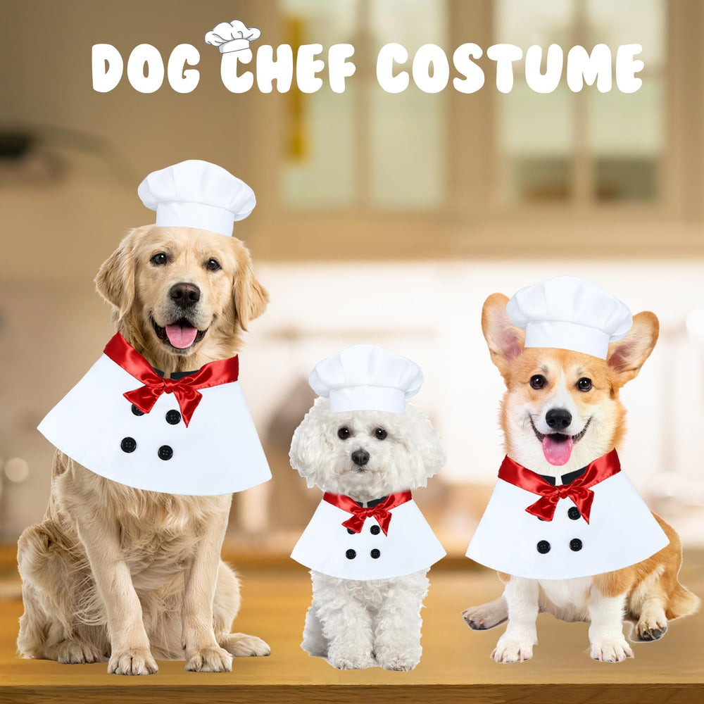 PAYHTOW dog chef clothes create adorable kitchen-themed outfit for playful events.