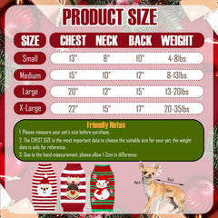 PAYHTOW Snowman dog sweater ideal for cozy winter moments