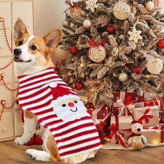 PAYHTOW three-pack dog sweaters displaying versatile holiday looks