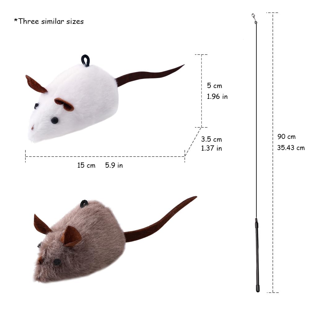 PAZ'S GIFT cat wand toy interactive play session