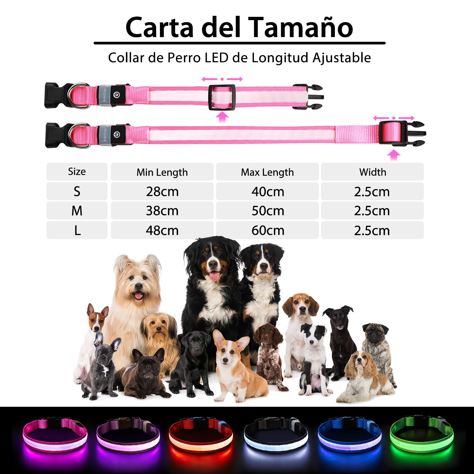 PcEoTllar dog collar in water play reveals durable build and bright glow