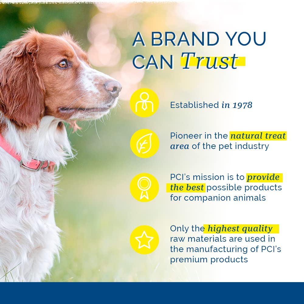 PCI Beef Stakes dog chew demo highlights satisfying crunch