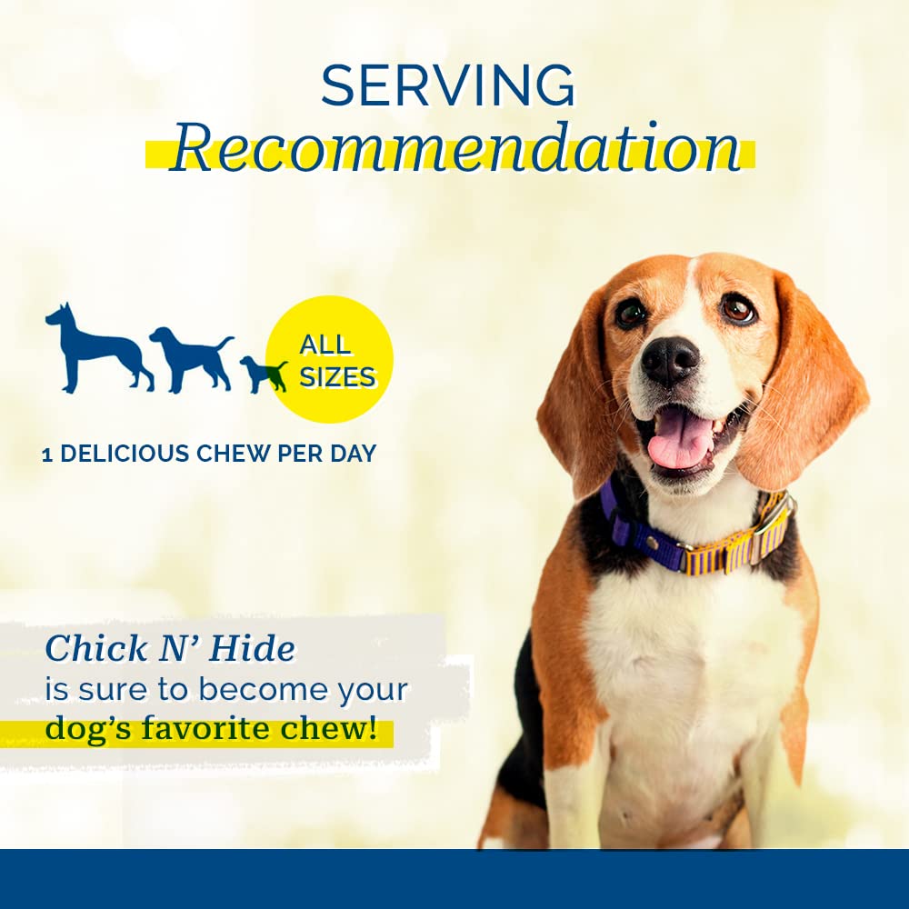 PCI Chick N Hide ingredients closeup; 100% natural, no fillers.