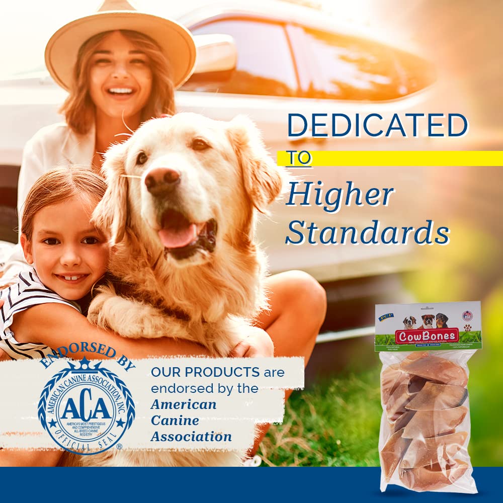 PCI Cow Bones 10 Pack chew session shows satisfying gnawing moments