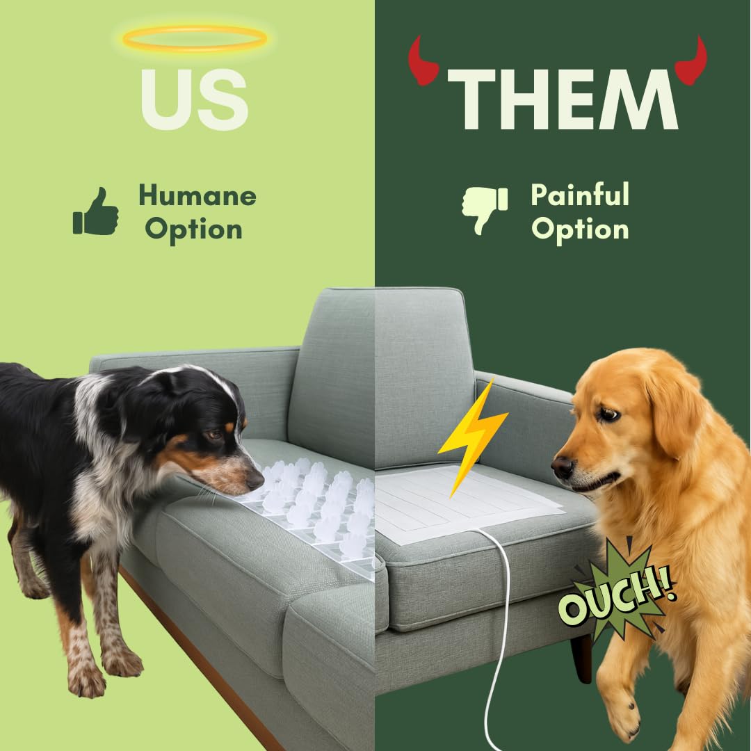 PEACHTREE PET made-in-USA shield blends invisibly with decor and cushions.