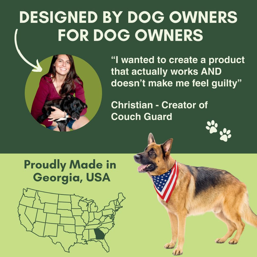 PEACHTREE PET polycarbonate protector: durable, chew-resistant surface with pet-friendly, safe edges.