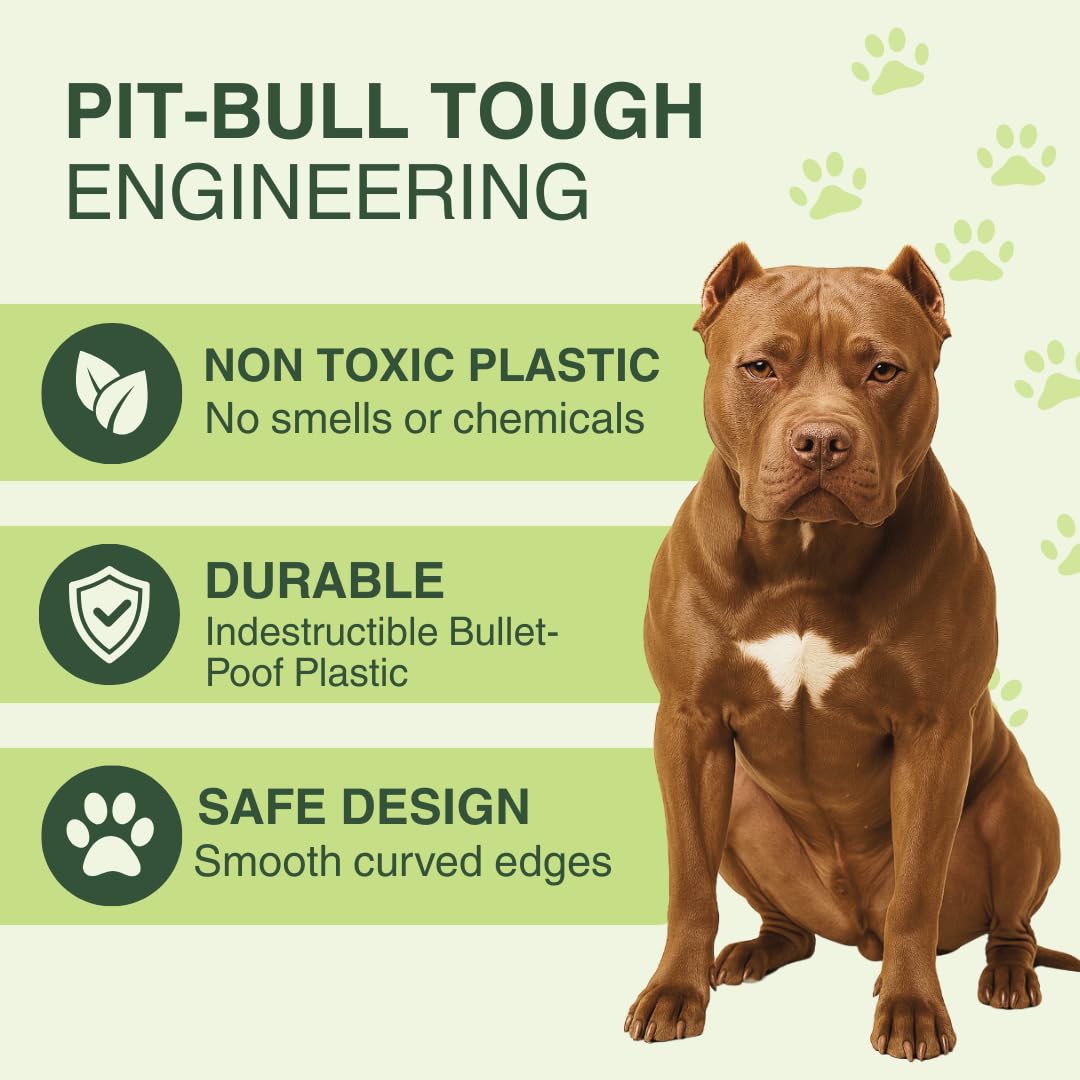 PEACHTREE PET safe edges help prevent injury for curious pups and kids.