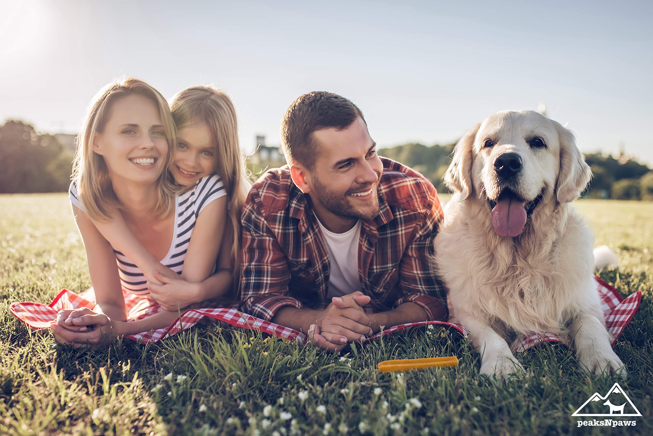 peaksNpaws chew-in-action shows long-lasting entertainment during play.