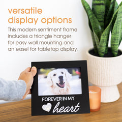 Pearhead Forever In My Heart frame easel-display for desk or shelf