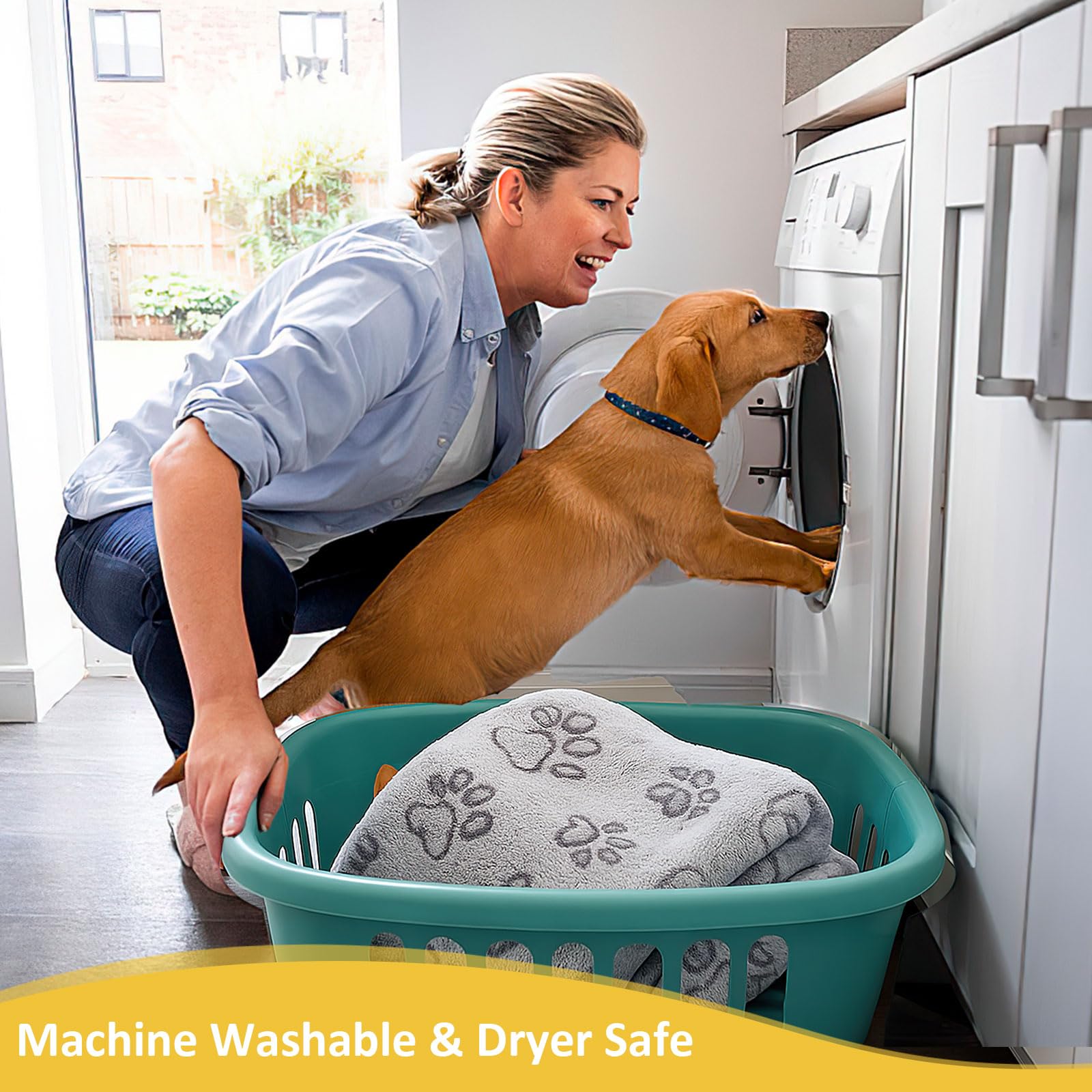 PEASUG blanket helps pets relax and feel at home.