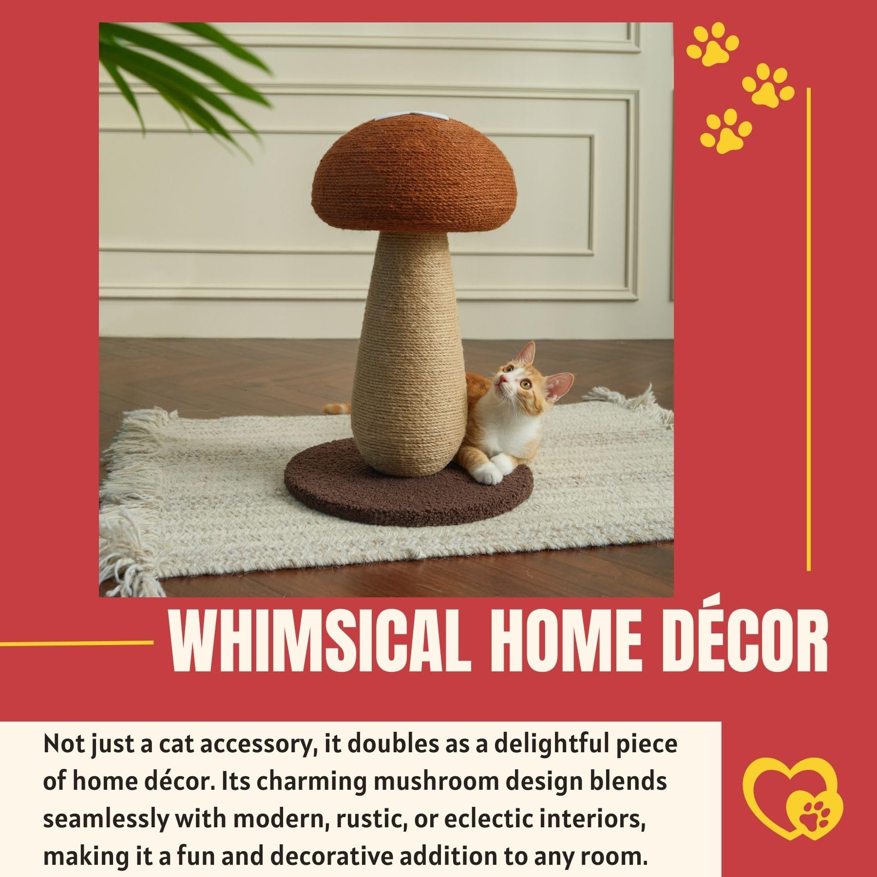 PECHVINO Shiitake cat scratching session demonstrates furniture protection through a dedicated scratch area.