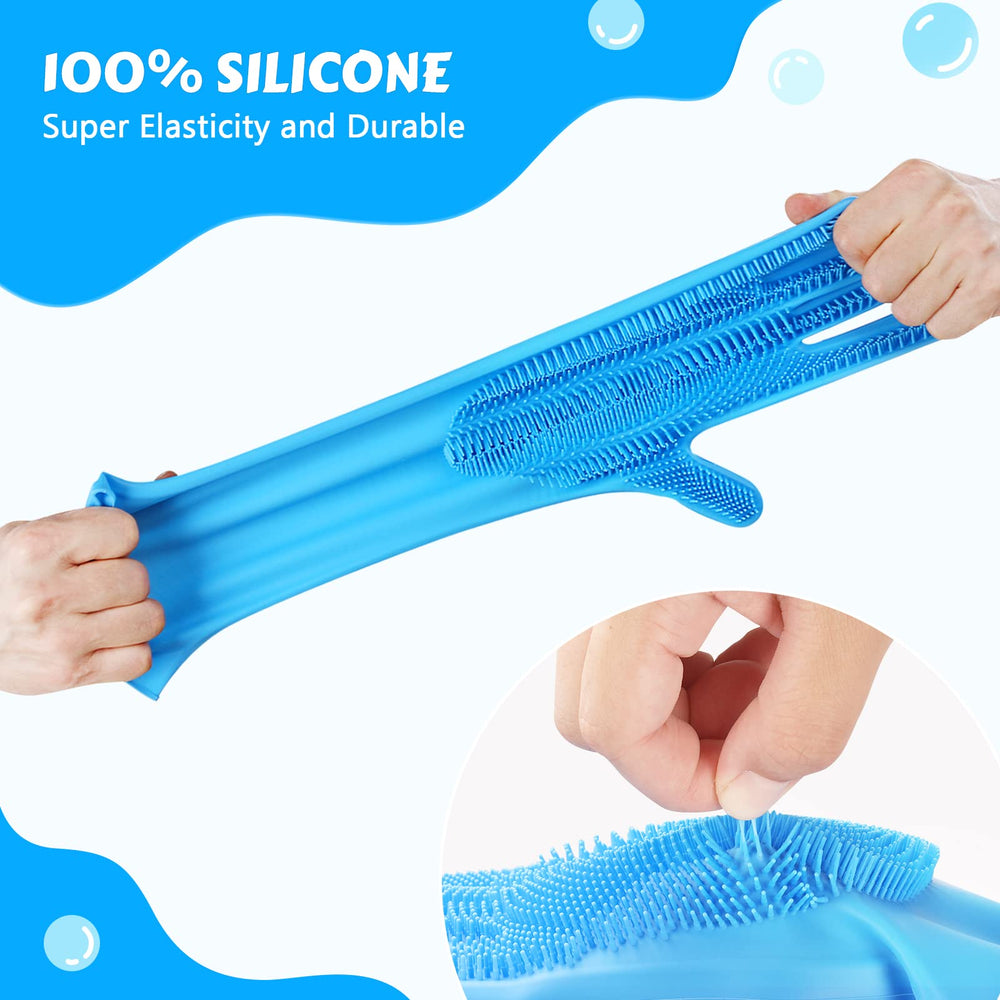 Pecute anti-slip interior bumps ensure secure fit during bath.