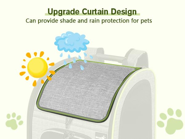 Pecute cat-backpack-safety-lock-zippers prevents pets from opening zippers.