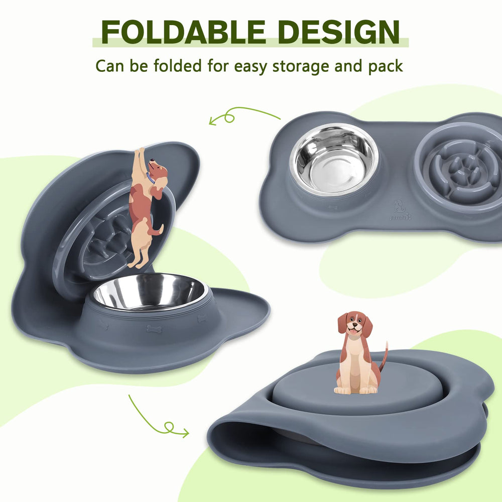 Pecute cat food compartment side provides a dedicated space for snacks.