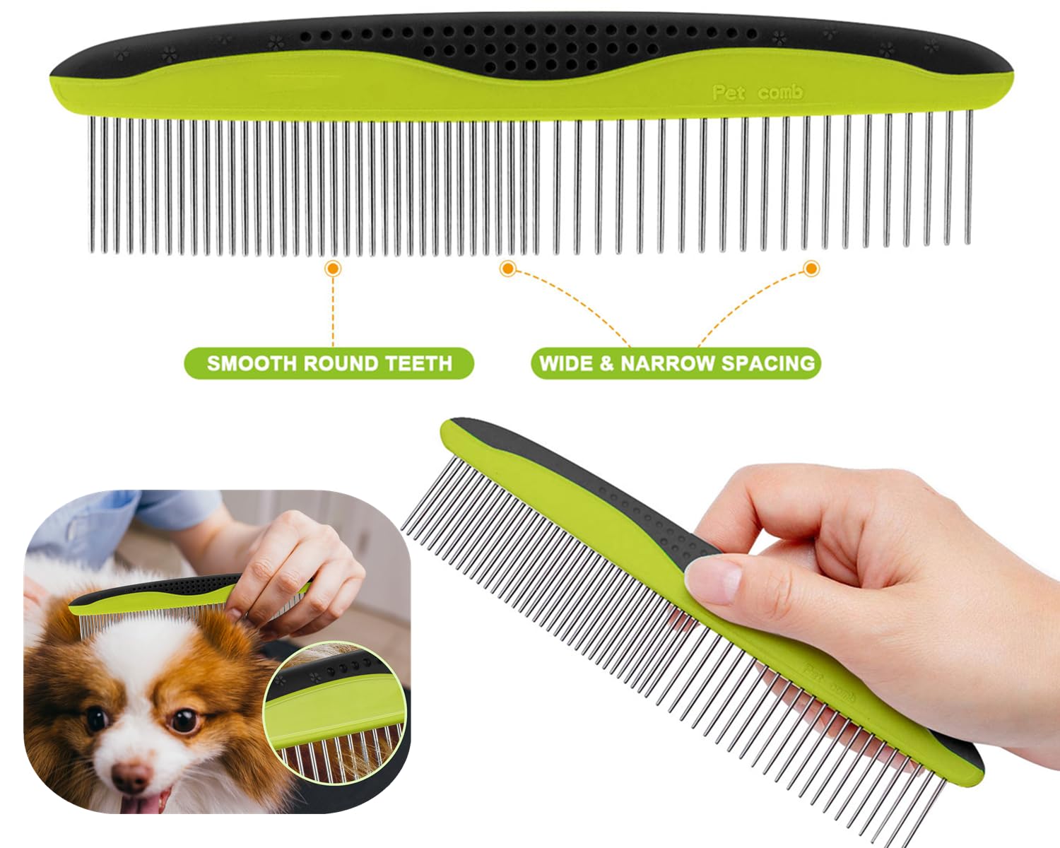 Pecute easy-clean-storage keeps tools organized for quick grooming.