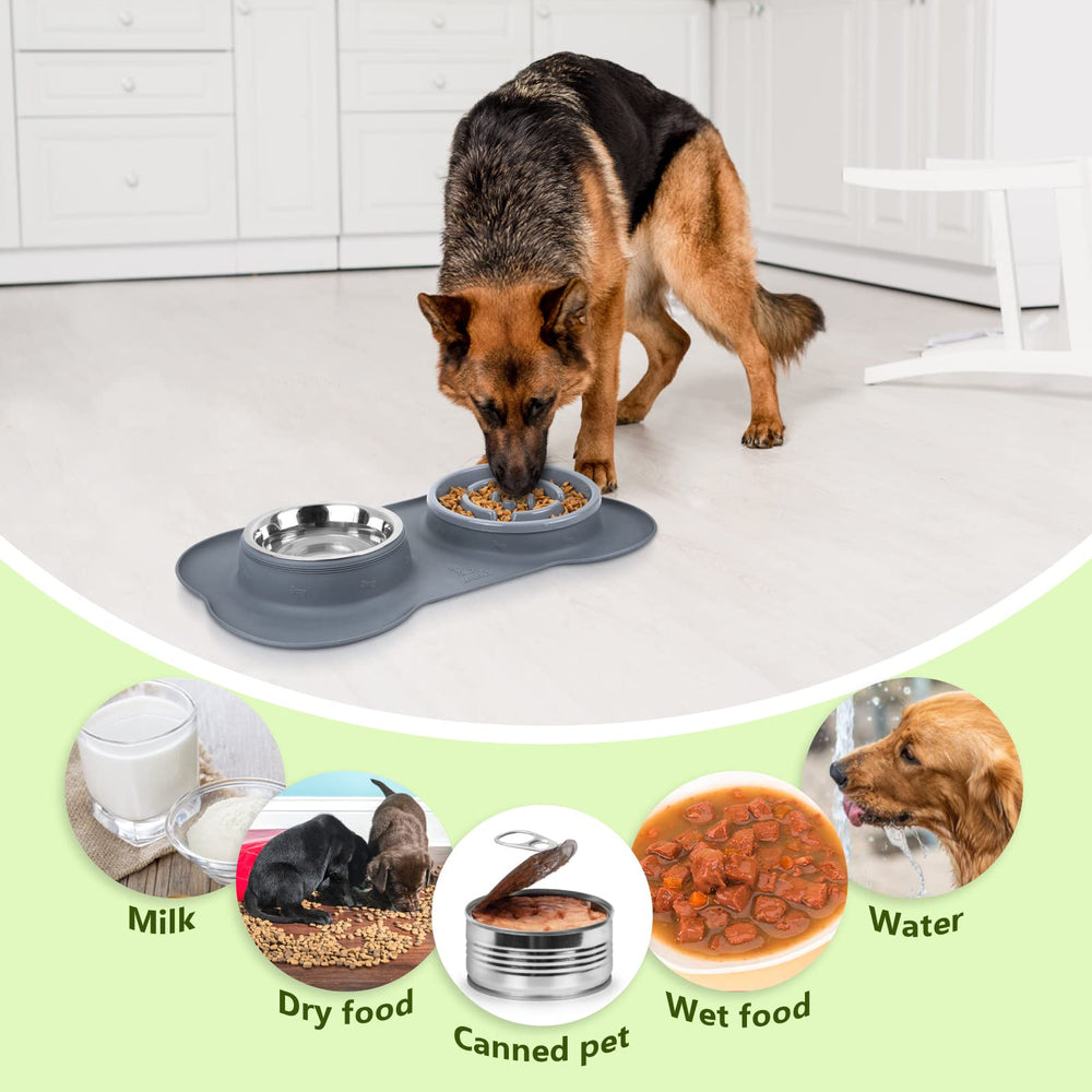 Pecute dishwasher-safe slow feeder bowls simplify cleanup after meals.