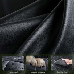 Pecute dog car seat cover foldable design for convenient storage.