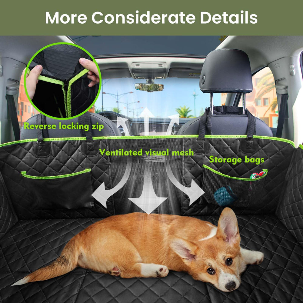 Pecute includes safety belt attachment for trained restraint.