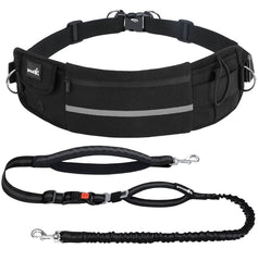 Pecute dog leash hands-free with pouch for convenient everyday walks.