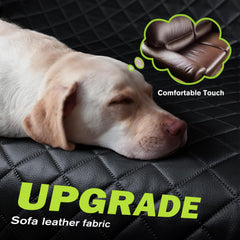 Pecute dog seat cover foldable design folds for convenient storage.