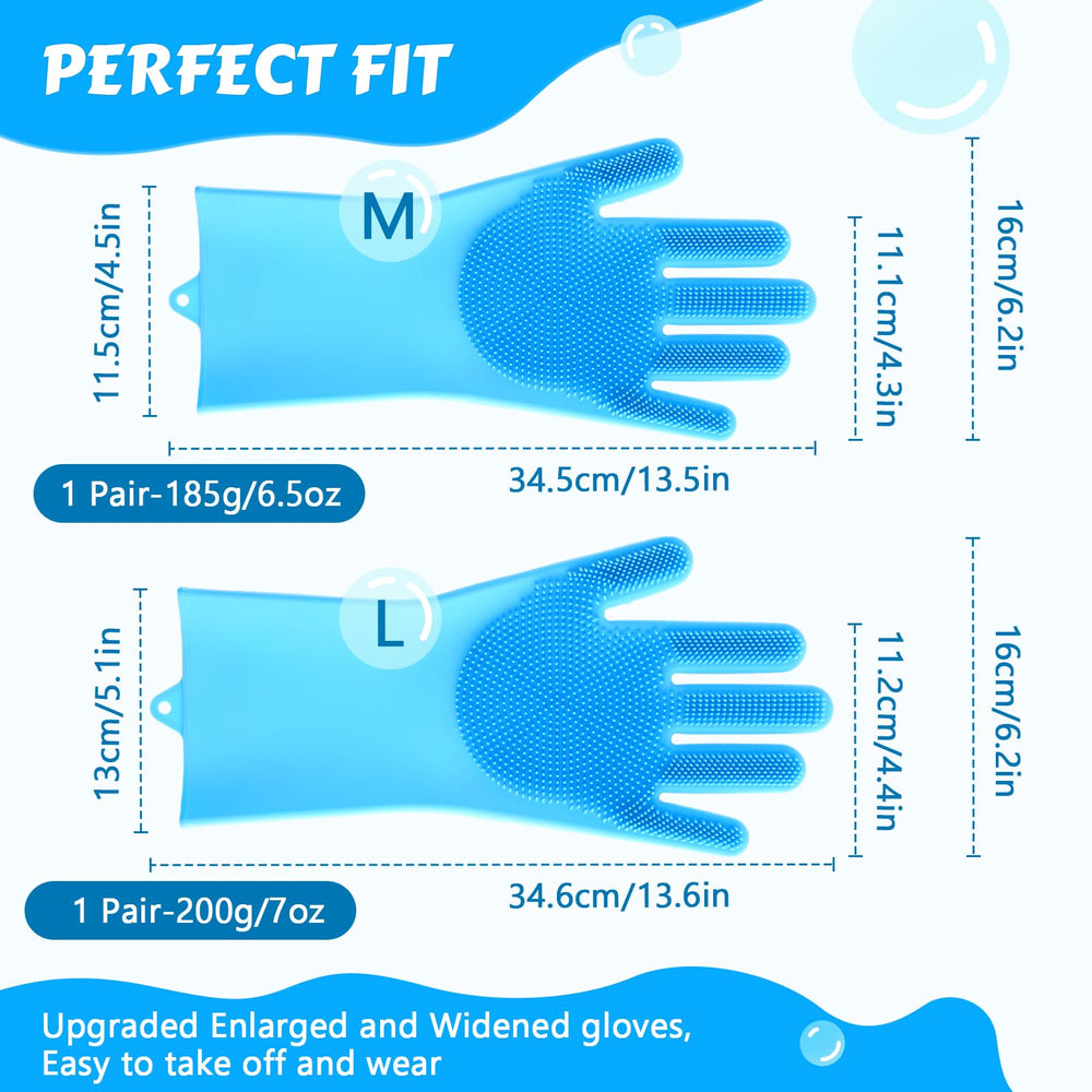 Pecute gloves with hanging hole design for easy storage.