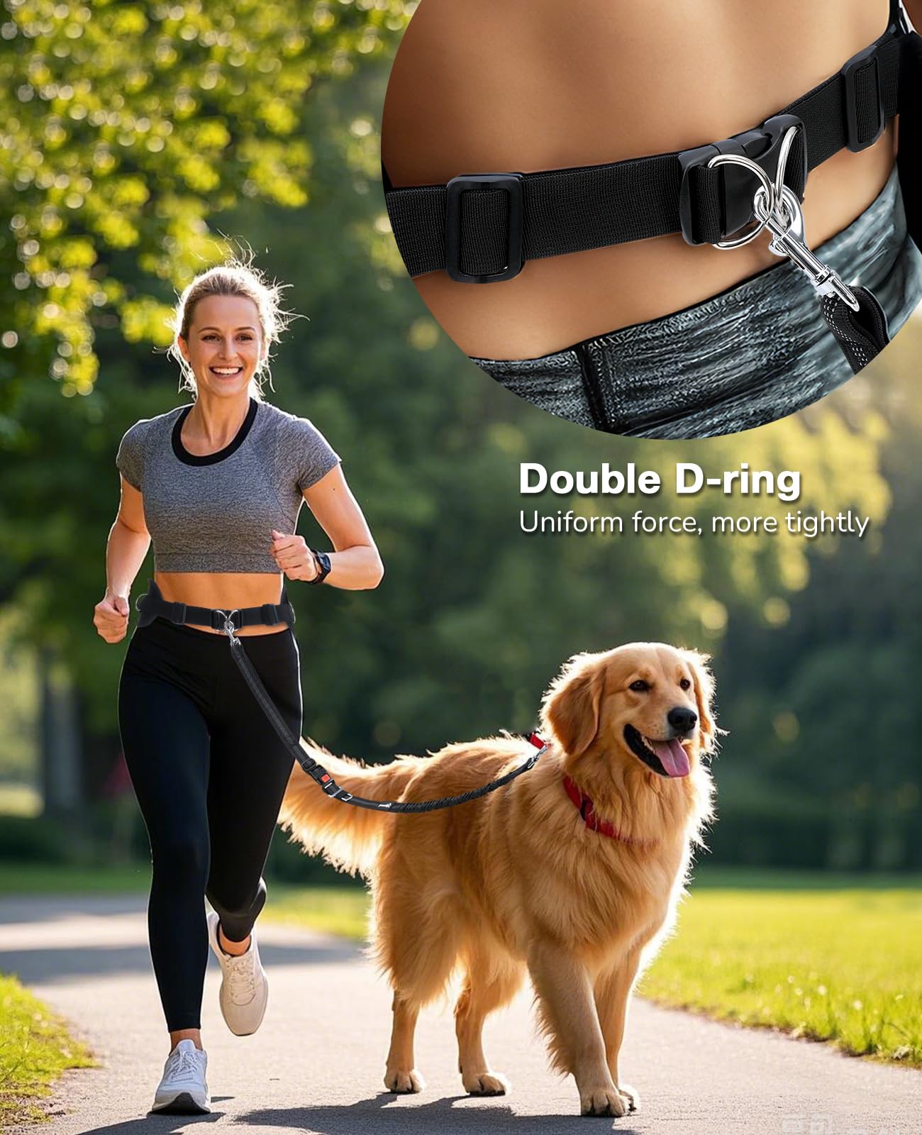 Pecute night-safety reflective leash improves visibility during evening walks.