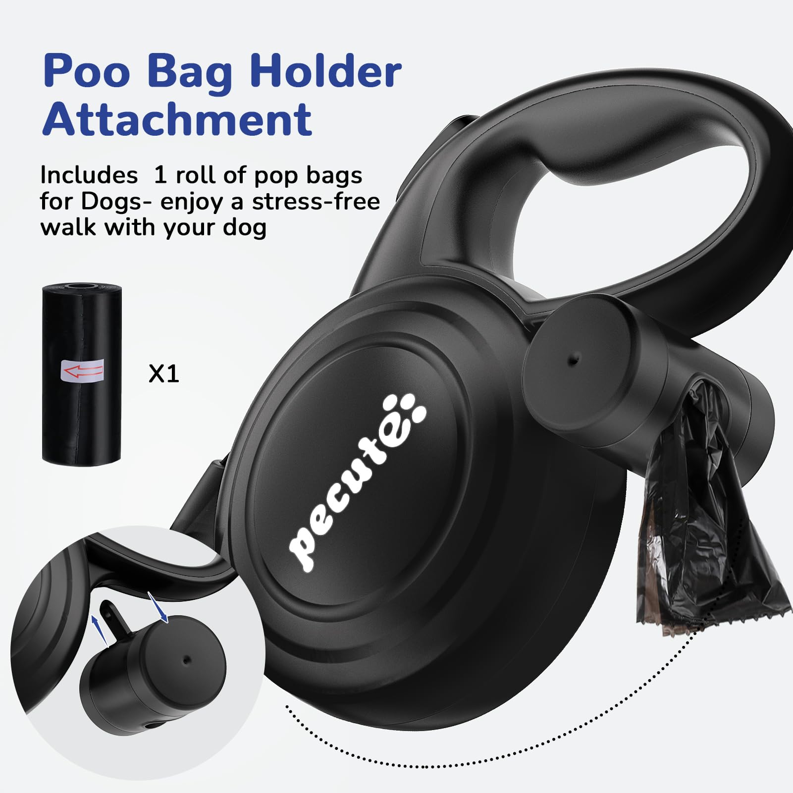 Pecute reflective strips boost nighttime visibility during walks