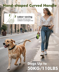 Pecute 360° swivel prevents tangles during walks